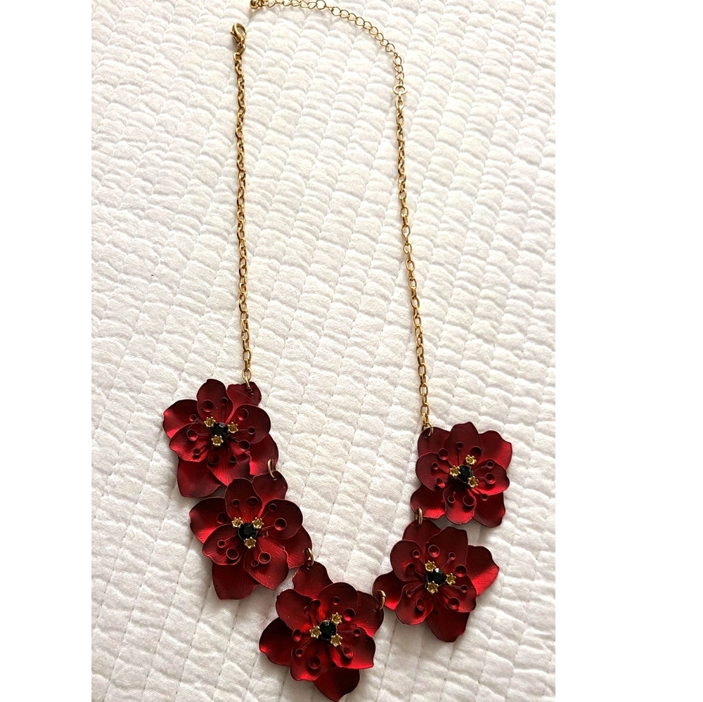 Burgundy Necklace